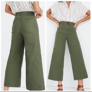 Madewell Emmett Crop Wide Leg Pants